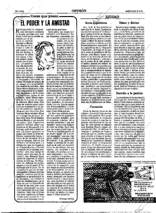 ABC MADRID 08-05-1996 página 22