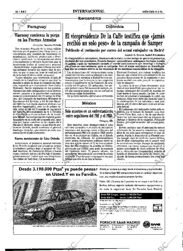 ABC MADRID 08-05-1996 página 40