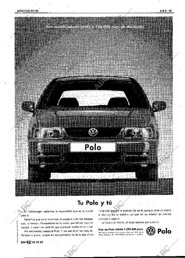 ABC MADRID 08-05-1996 página 65