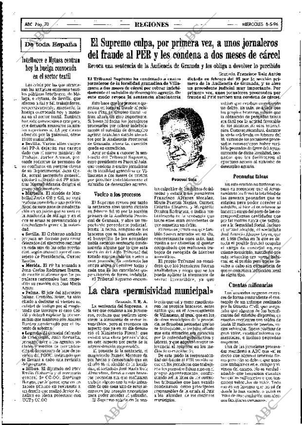 ABC MADRID 08-05-1996 página 70