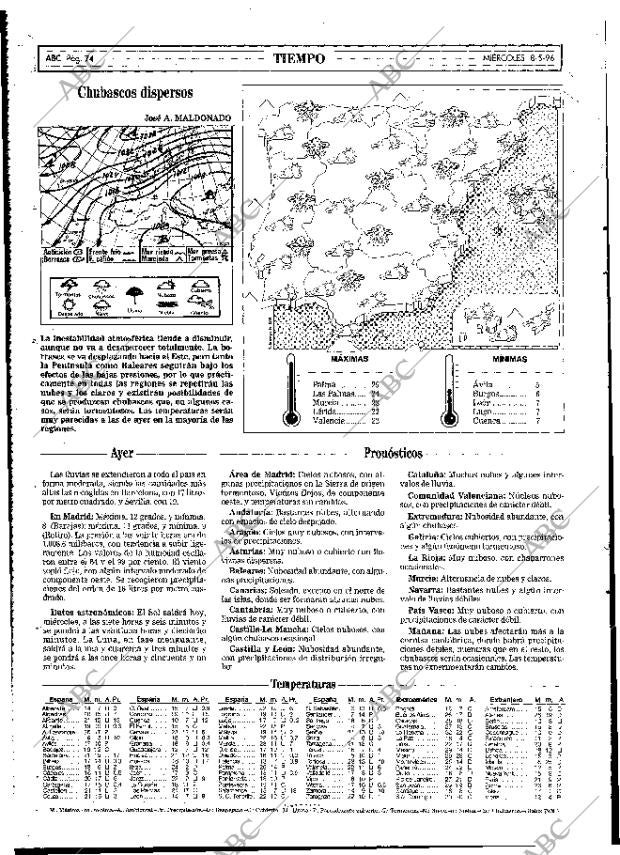 ABC MADRID 08-05-1996 página 74