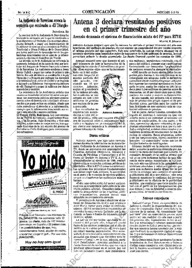 ABC MADRID 08-05-1996 página 84