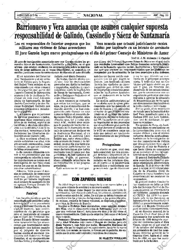 ABC SEVILLA 08-05-1996 página 23