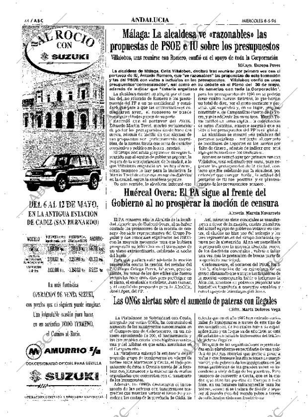ABC SEVILLA 08-05-1996 página 44