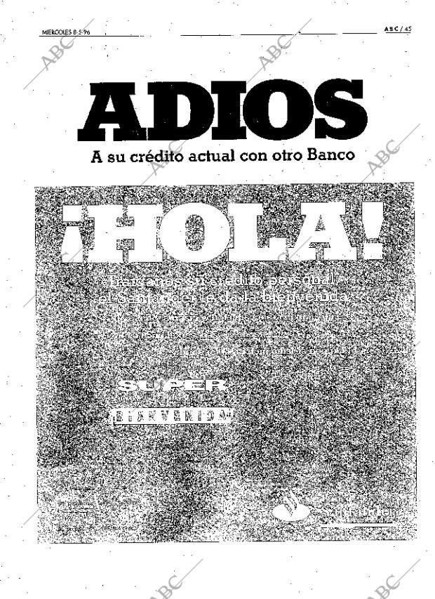 ABC SEVILLA 08-05-1996 página 45