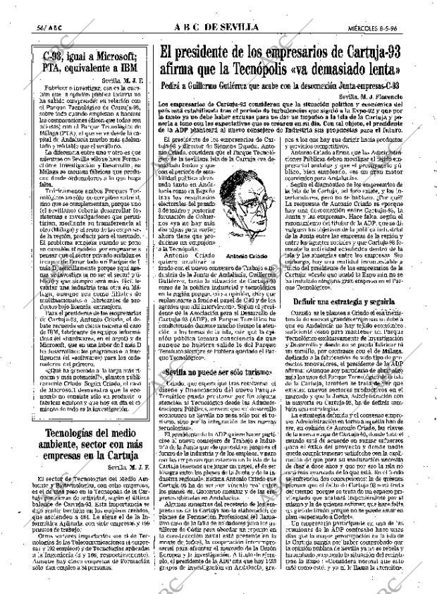 ABC SEVILLA 08-05-1996 página 56