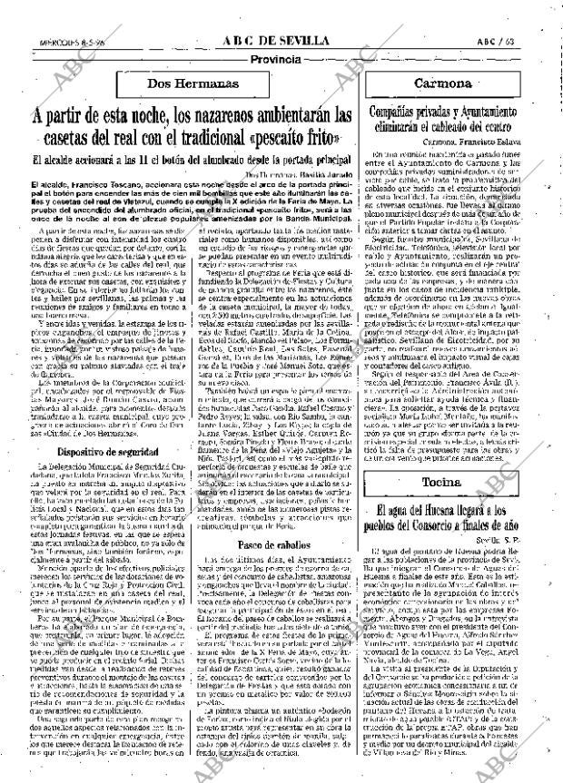 ABC SEVILLA 08-05-1996 página 63