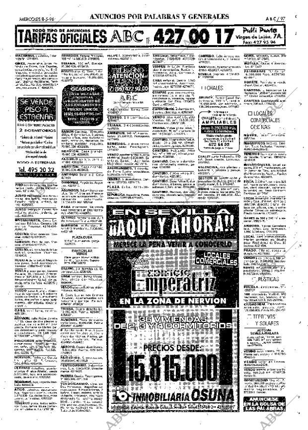 ABC SEVILLA 08-05-1996 página 97