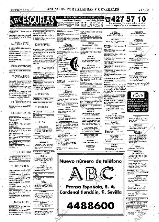 ABC SEVILLA 08-05-1996 página 99