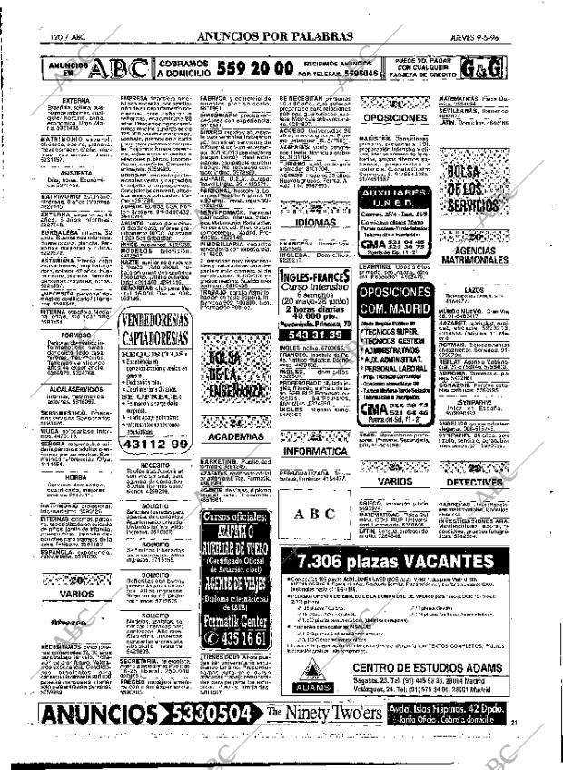 ABC MADRID 09-05-1996 página 120