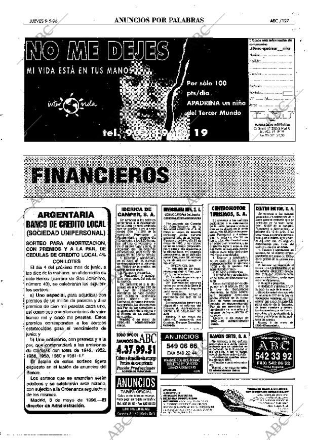 ABC MADRID 09-05-1996 página 127