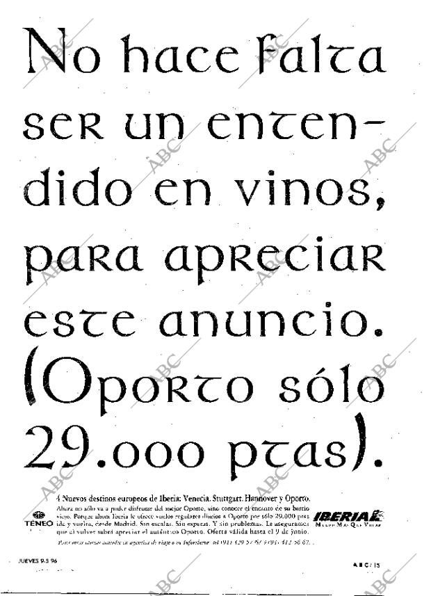 ABC MADRID 09-05-1996 página 15