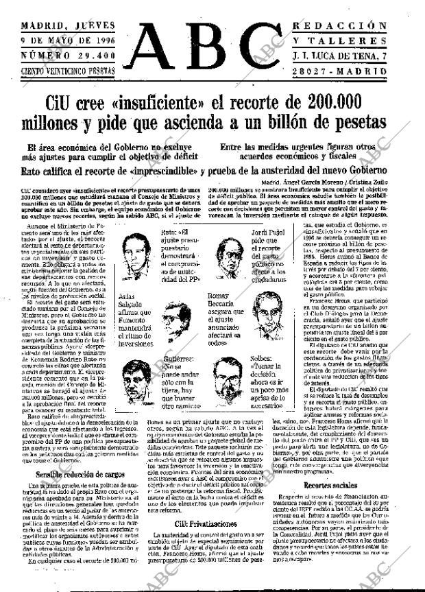 ABC MADRID 09-05-1996 página 17