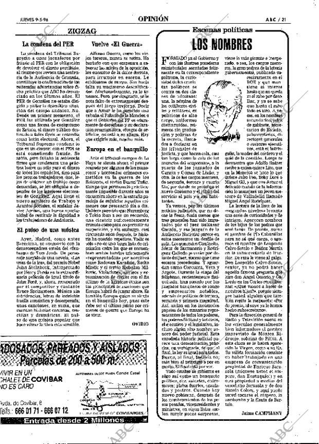 ABC MADRID 09-05-1996 página 21