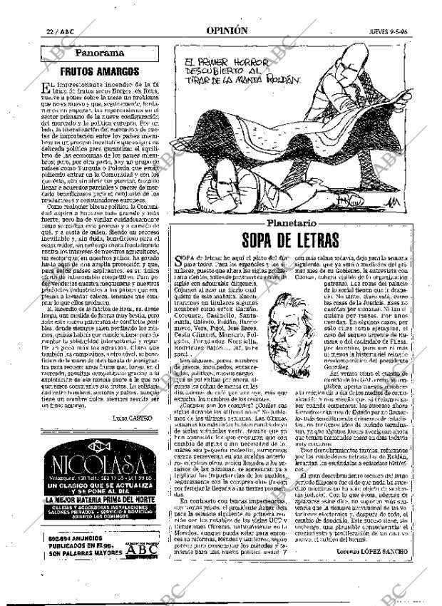 ABC MADRID 09-05-1996 página 22