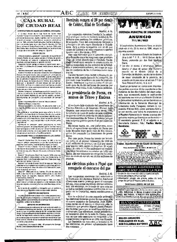 ABC MADRID 09-05-1996 página 44