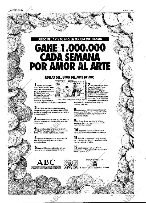ABC MADRID 09-05-1996 página 45