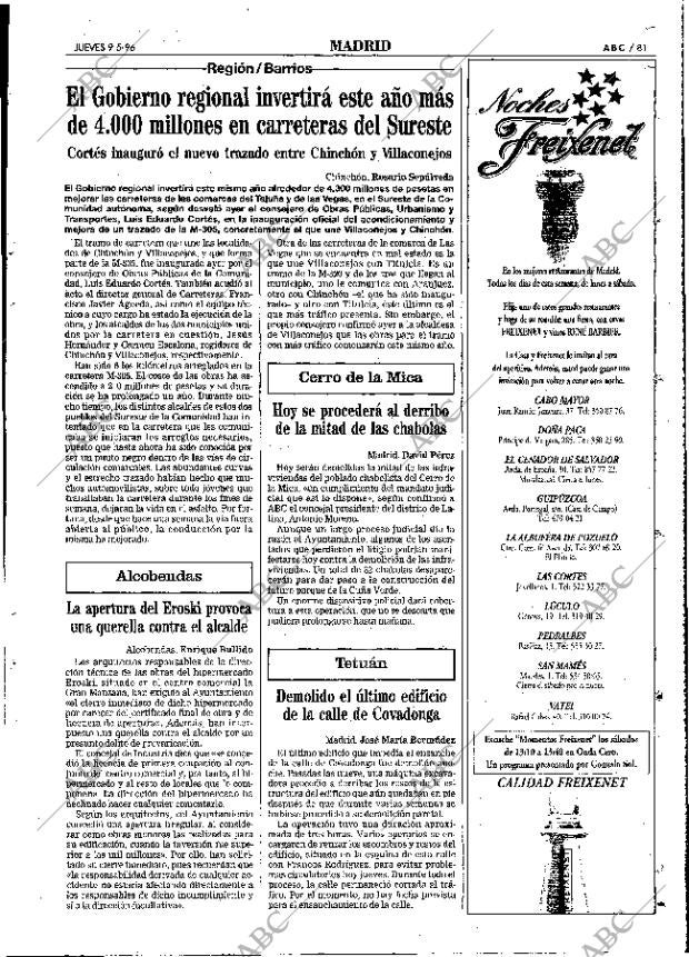 ABC MADRID 09-05-1996 página 81