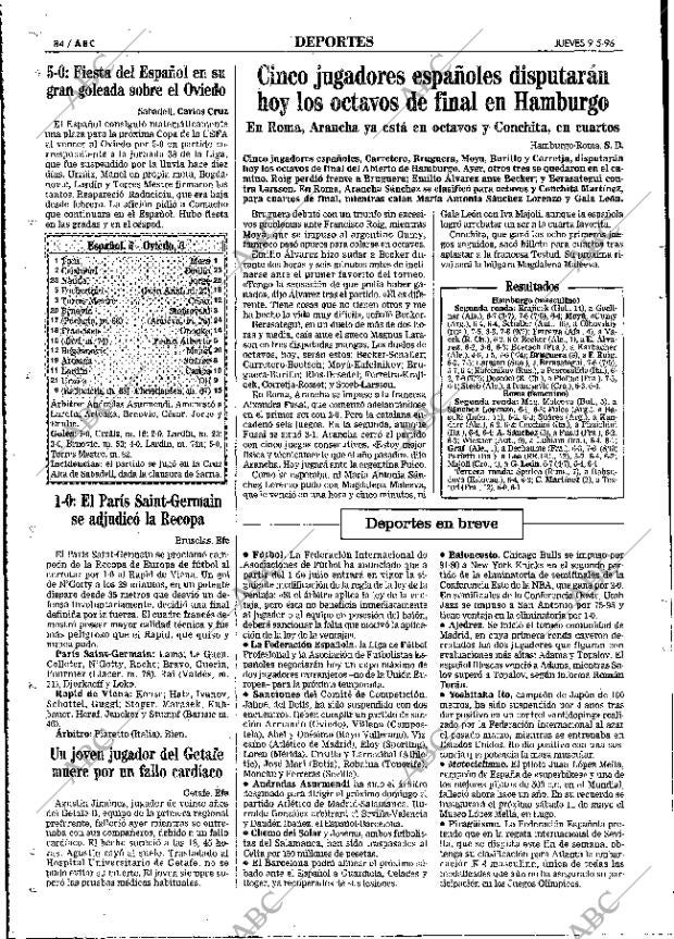 ABC MADRID 09-05-1996 página 84