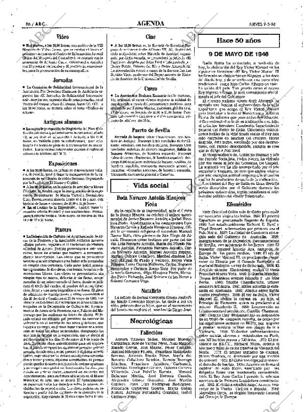 ABC SEVILLA 09-05-1996 página 86