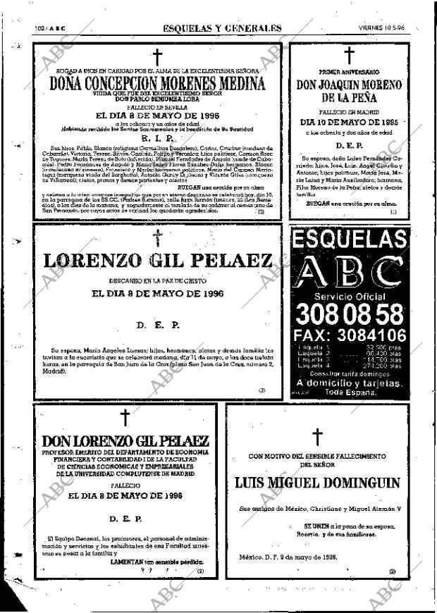 ABC MADRID 10-05-1996 página 102