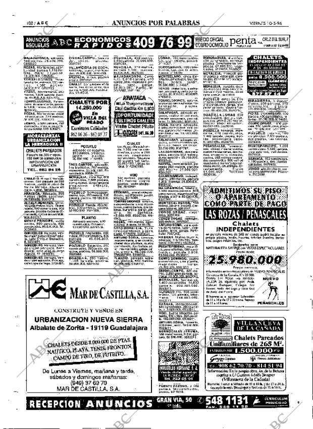 ABC MADRID 10-05-1996 página 108