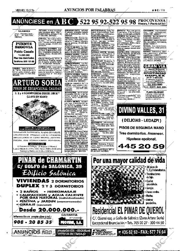 ABC MADRID 10-05-1996 página 111