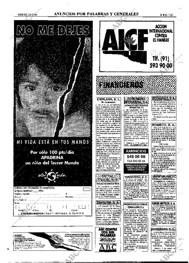 ABC MADRID 10-05-1996 página 121
