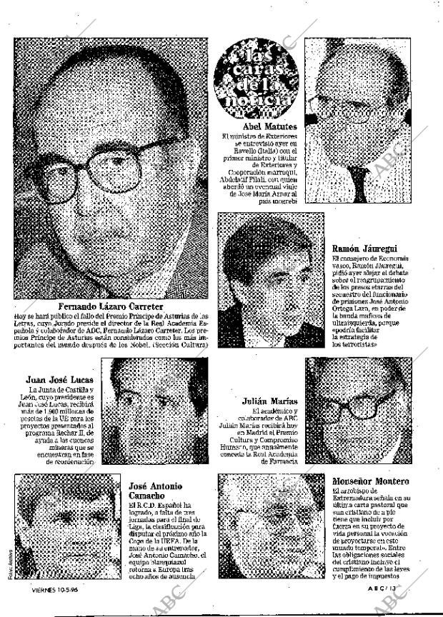 ABC MADRID 10-05-1996 página 13
