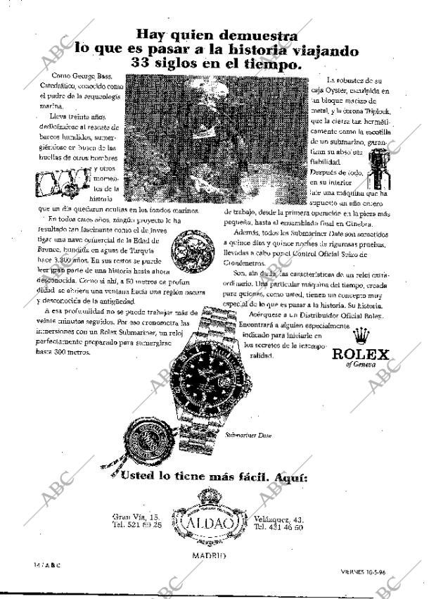 ABC MADRID 10-05-1996 página 14