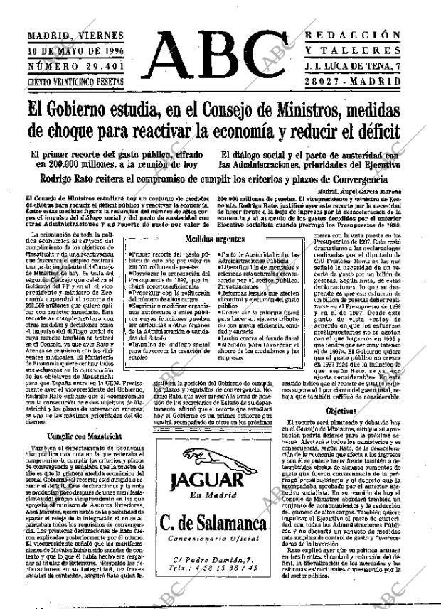 ABC MADRID 10-05-1996 página 15