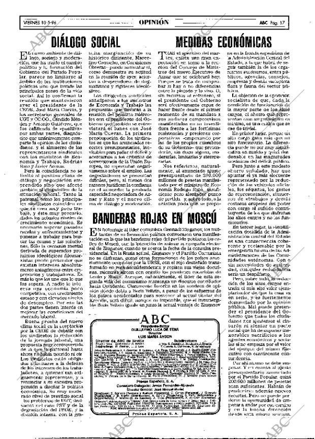 ABC MADRID 10-05-1996 página 17