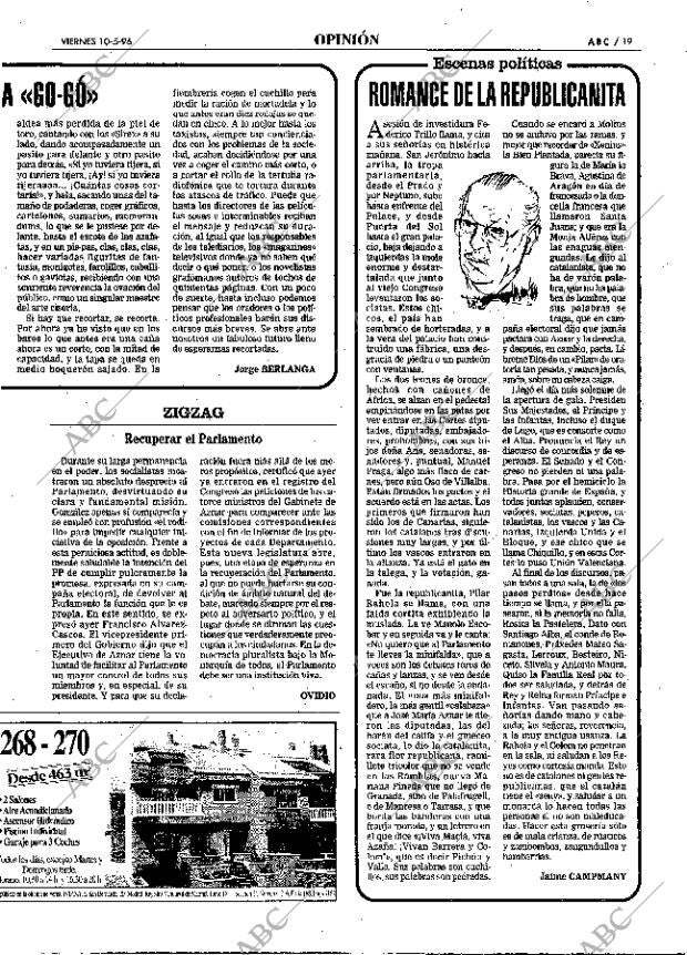 ABC MADRID 10-05-1996 página 19