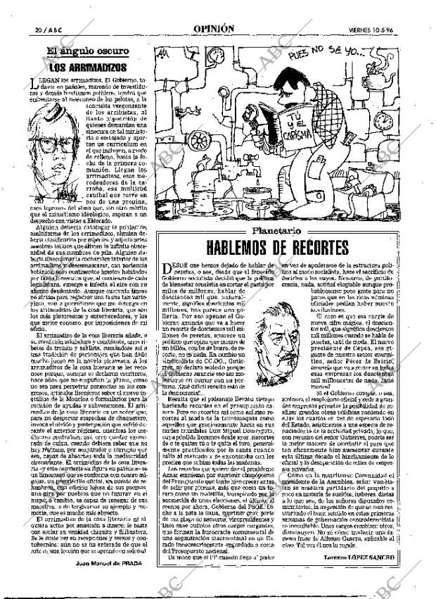 ABC MADRID 10-05-1996 página 20