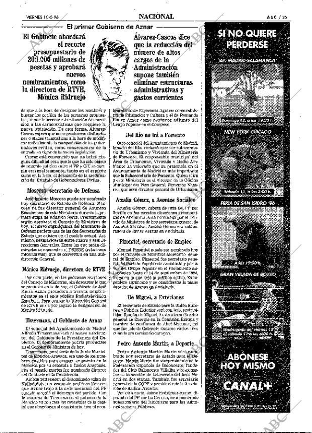ABC MADRID 10-05-1996 página 25