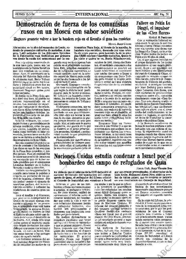 ABC MADRID 10-05-1996 página 31