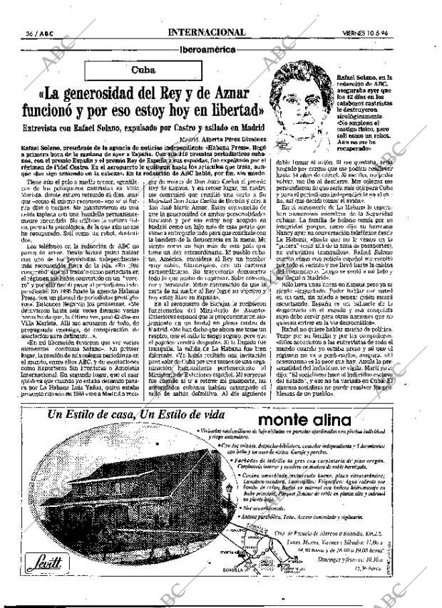 ABC MADRID 10-05-1996 página 36