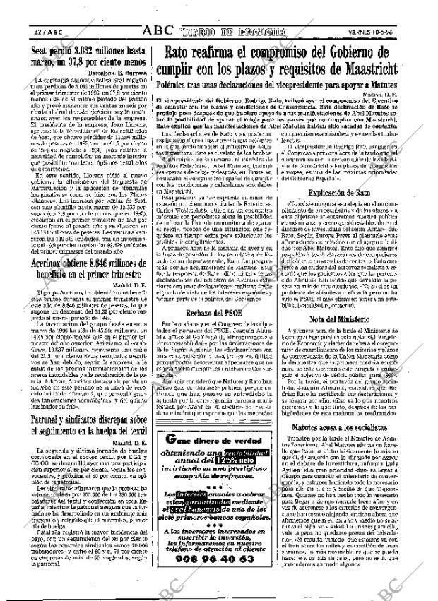 ABC MADRID 10-05-1996 página 42