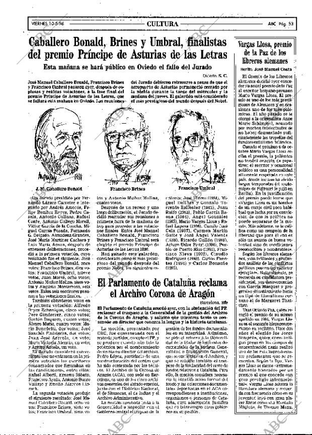 ABC MADRID 10-05-1996 página 53