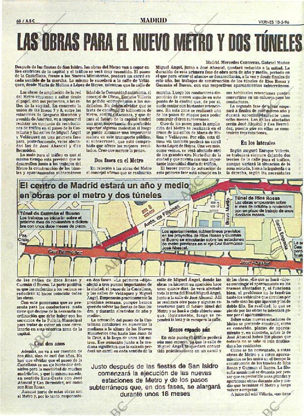ABC MADRID 10-05-1996 página 68