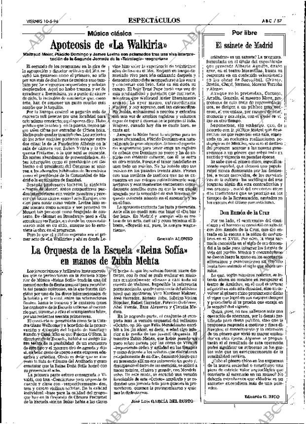 ABC MADRID 10-05-1996 página 87