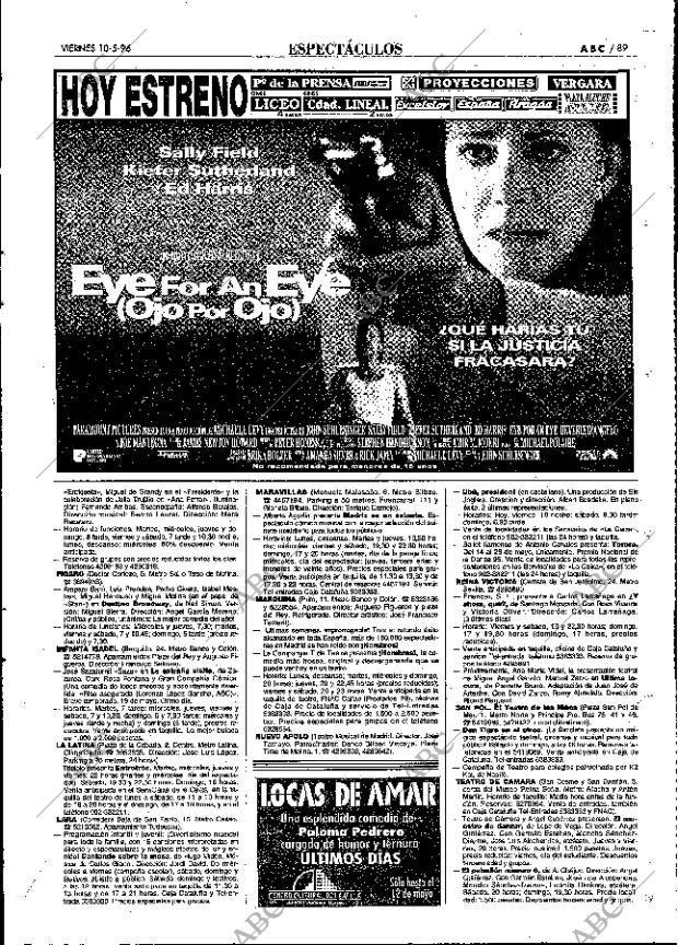 ABC MADRID 10-05-1996 página 89