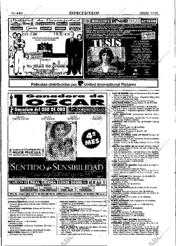 ABC MADRID 10-05-1996 página 92