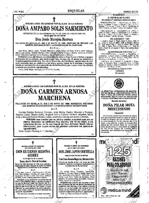 ABC SEVILLA 10-05-1996 página 108