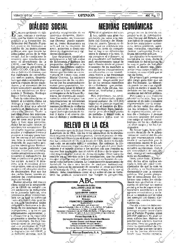 ABC SEVILLA 10-05-1996 página 17