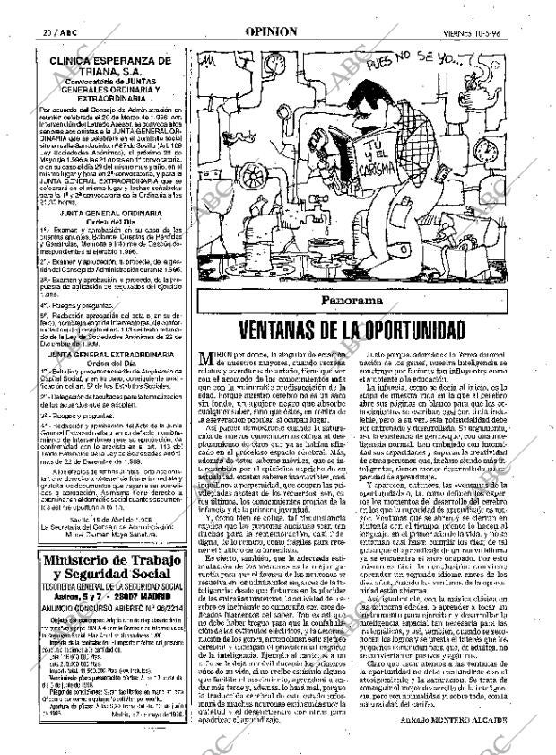 ABC SEVILLA 10-05-1996 página 20