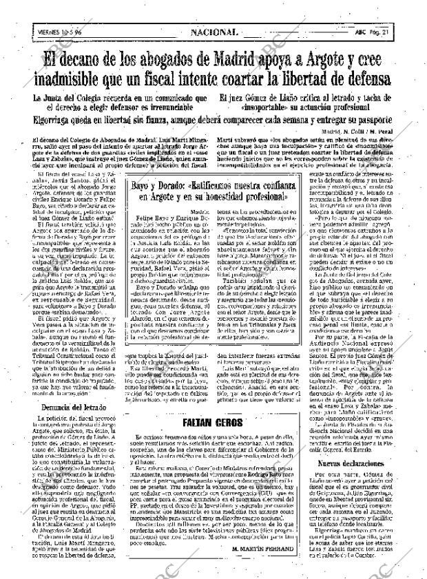 ABC SEVILLA 10-05-1996 página 21