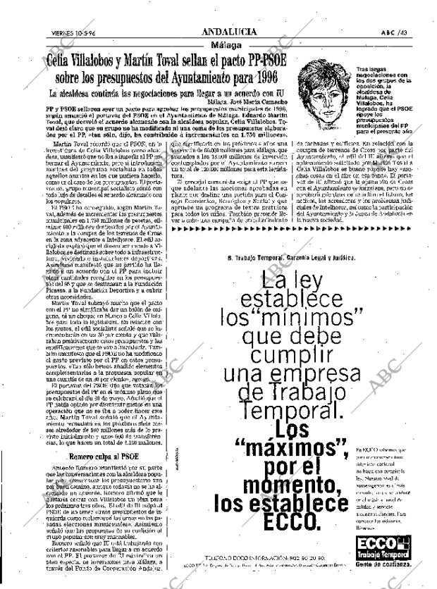 ABC SEVILLA 10-05-1996 página 43