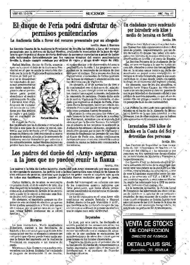 ABC SEVILLA 10-05-1996 página 67