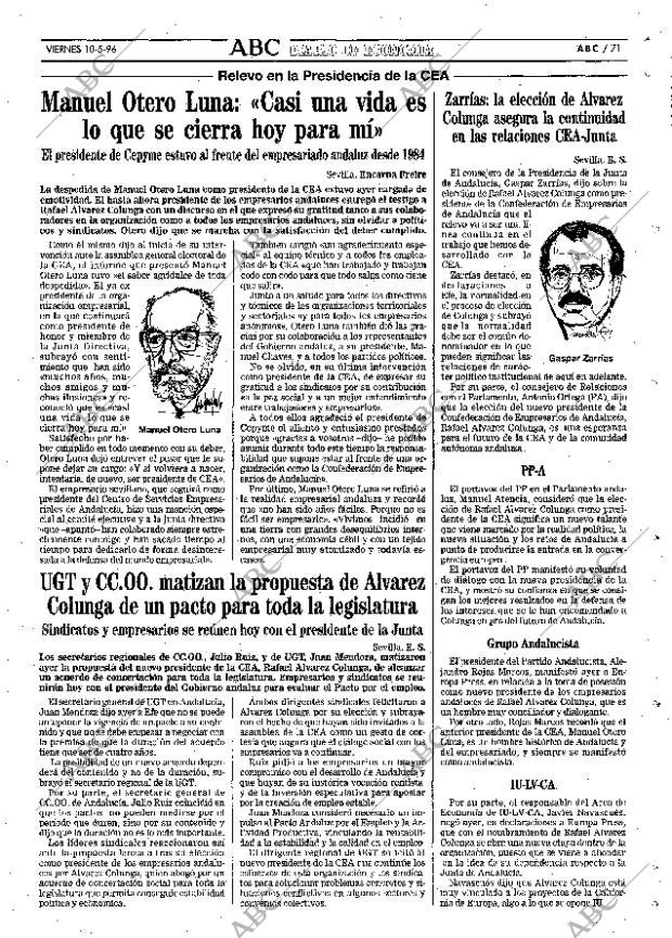ABC SEVILLA 10-05-1996 página 71